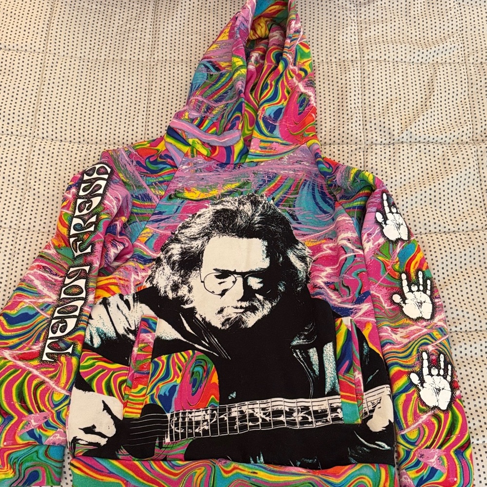 Teddy Fresh Multicolor Graphic Hoodie